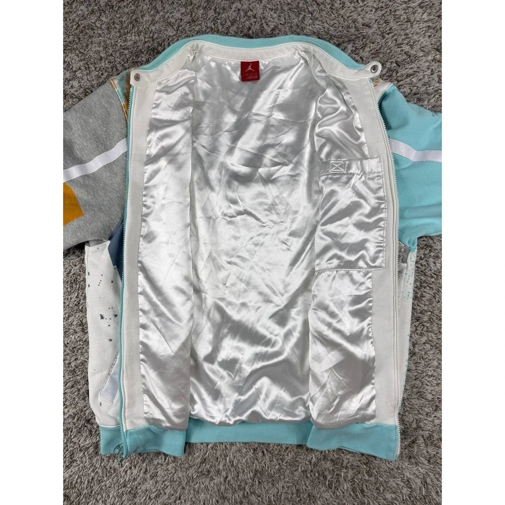Air Jordan Multi TT Men's XXL Full Zip Track Jacket Graphic 285933-100 Heavy